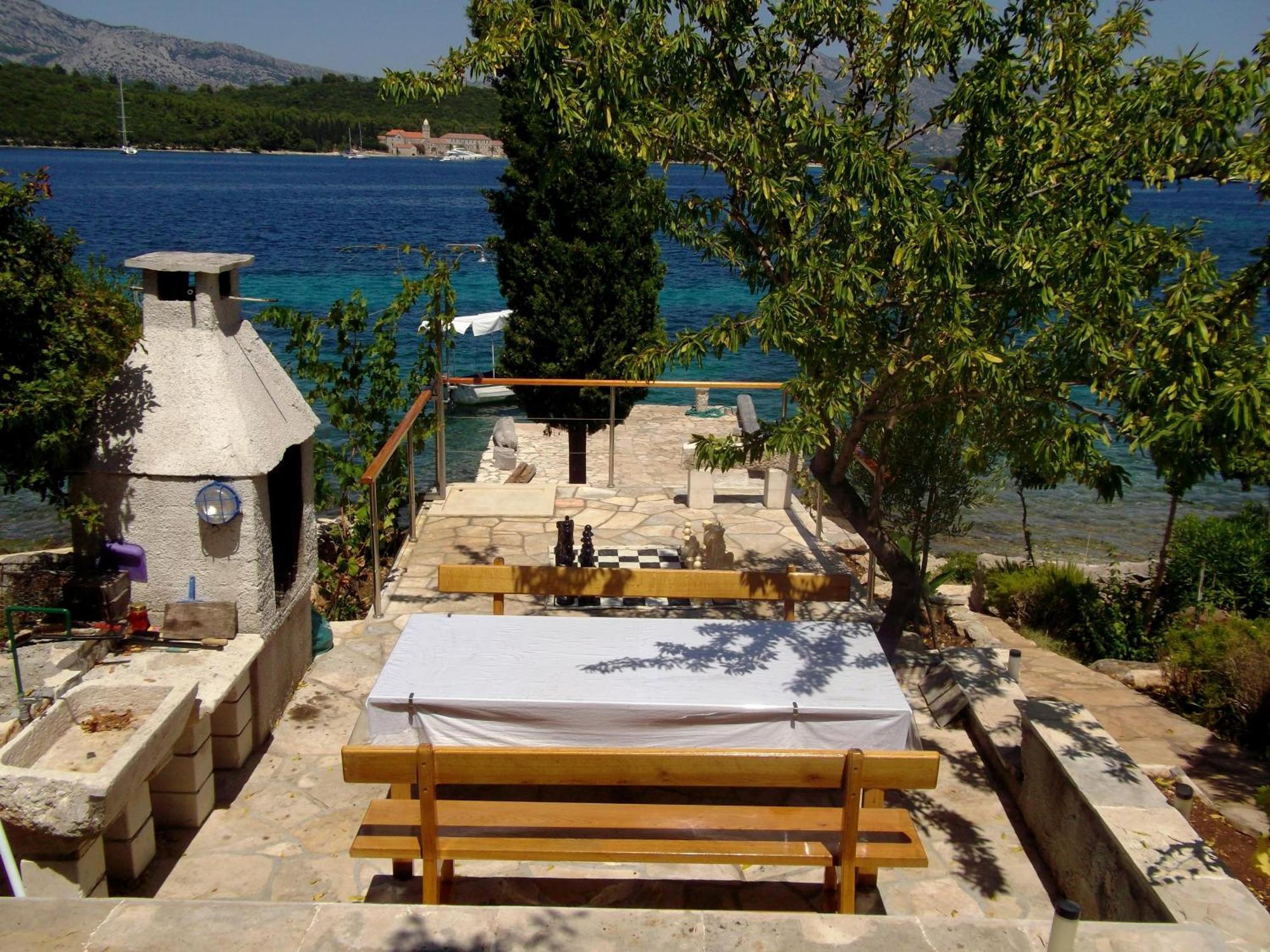 Soline Accommodation Lumbarda Exterior foto